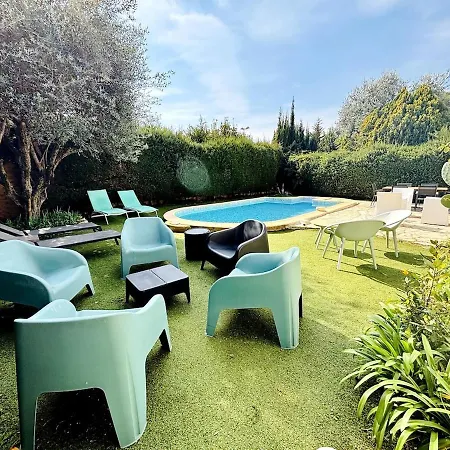 Villa Tropicannes Pool 5 Bedrooms Le Cannet